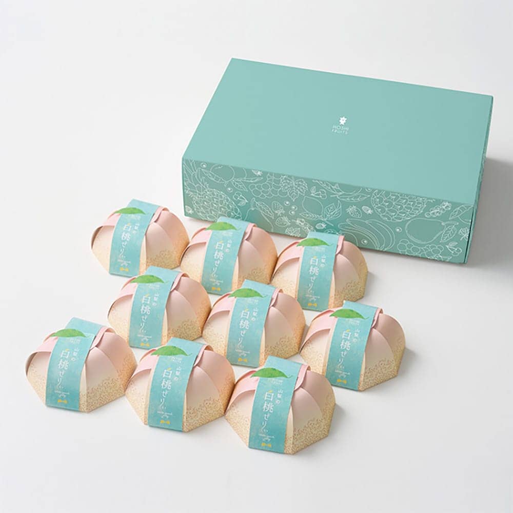 Hoshi Fruits Yamanashi White Peach Jelly