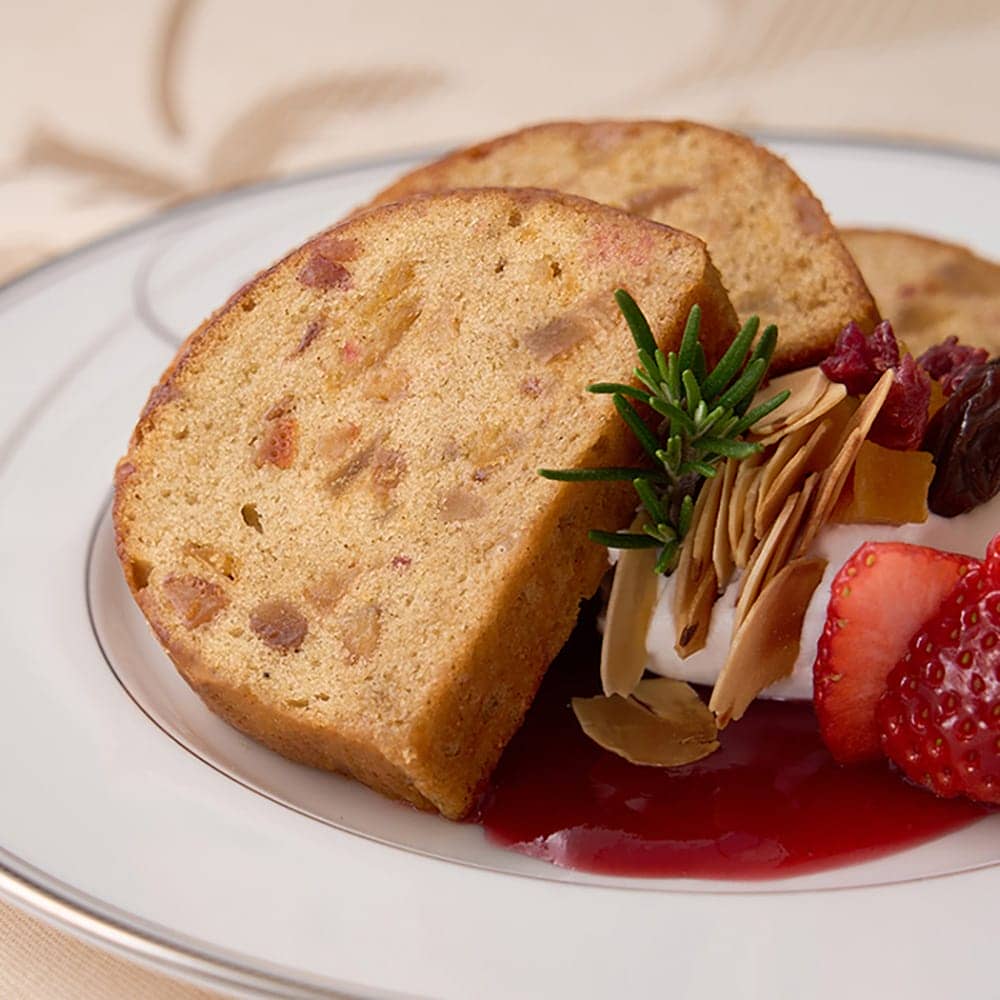 Dessert Pound Cake with 7 Fruits - 8 Pieces