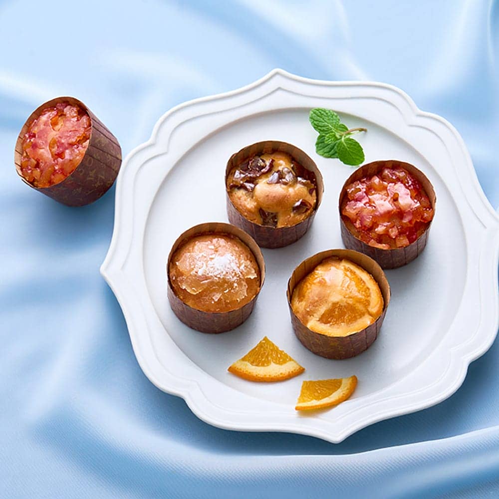 Hoshi Fruits Sparkling Fruit Cupcakes 6 Pieces