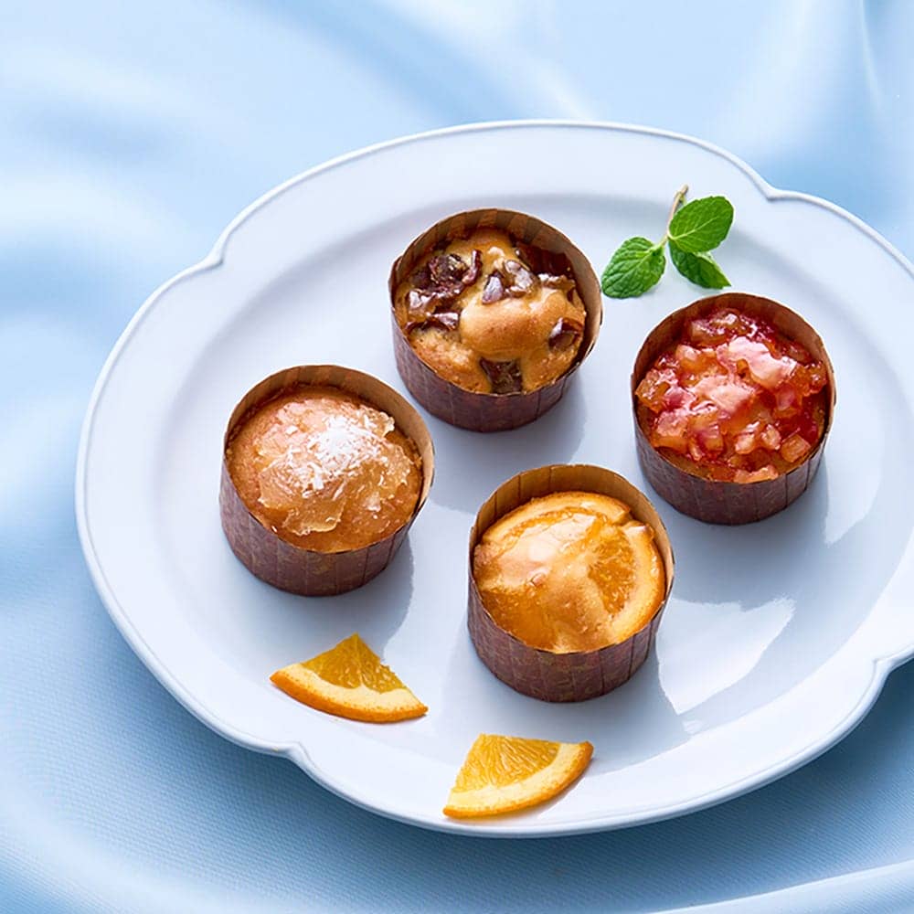 Hoshi Fruits Sparkling Fruit Cupcakes 6 Pieces