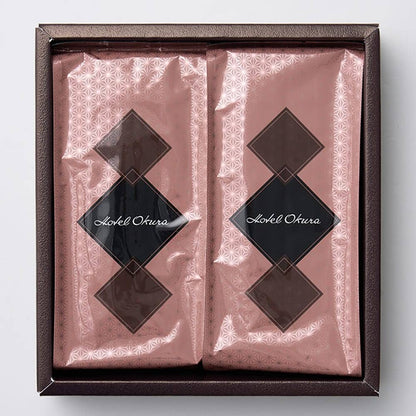 Hotel Okura Couverture Chocolate Cake - 1 Box