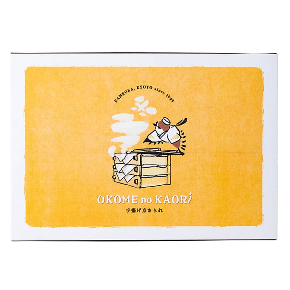 OKOMEnoKAORI Hand-Fried Kyoto Arare 12 Bags