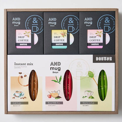 Doutor Coffee Drip & Instant Mix 24 Pieces