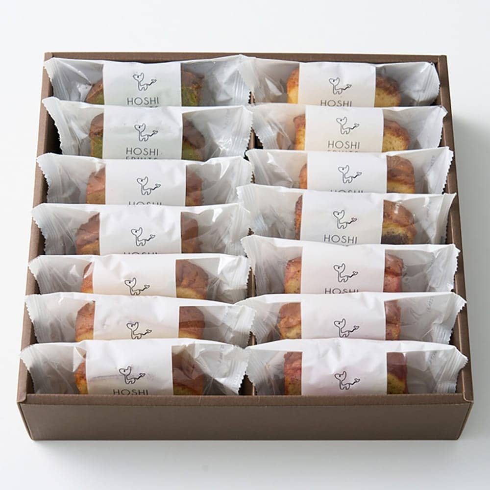 Hoshi Fruits Moist Fruit Pound Cake - 14 Pieces