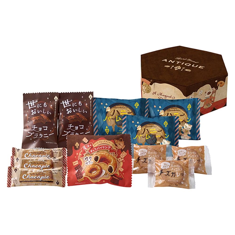 Heart Bread Antique Magical Baked Sweets Box