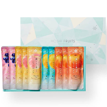 Frozen Sherbet with Fruit Juice - 10 Bags
