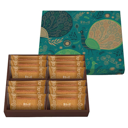 Golden Feather Financier Assortment 12 Pieces