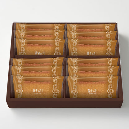 Golden Feather Financier Assortment 12 Pieces