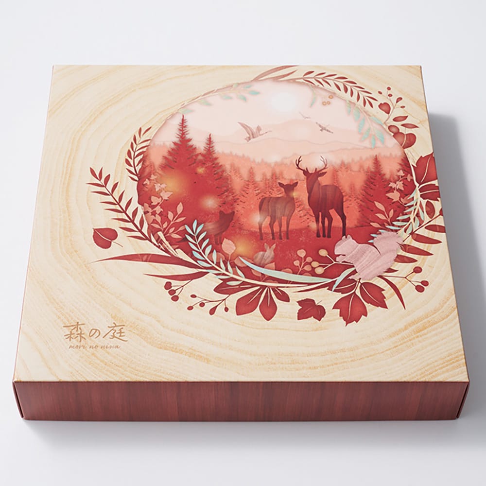 Forest Garden Burnt Caramel Baum Assortment 15 Pieces