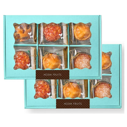 Hoshi Fruits Shimmering Fruit Cupcakes 12 Pieces
