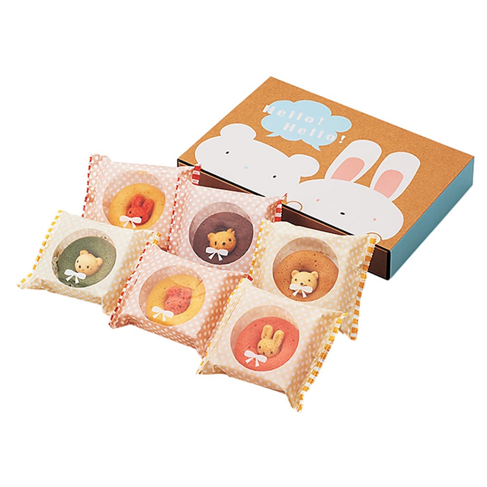 Animal Donuts - 6 Pieces