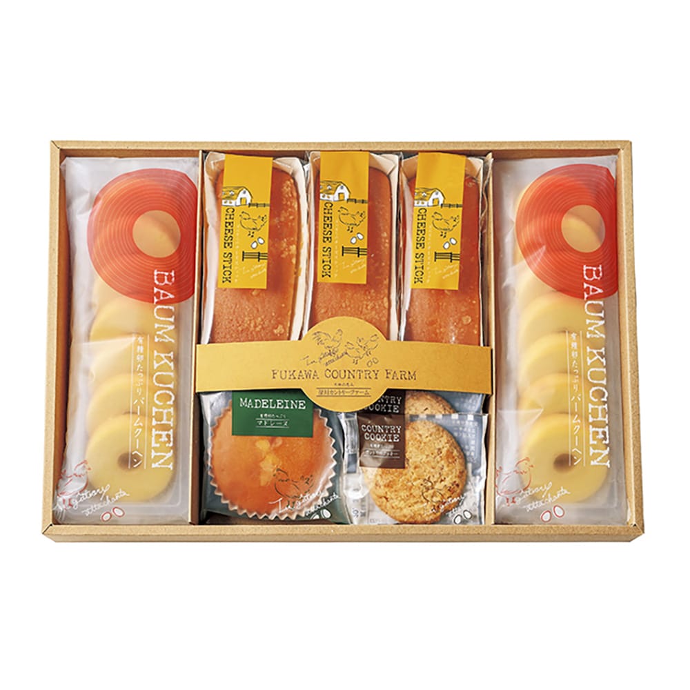 Fukagawa Country Premium Egg Sweets Set C