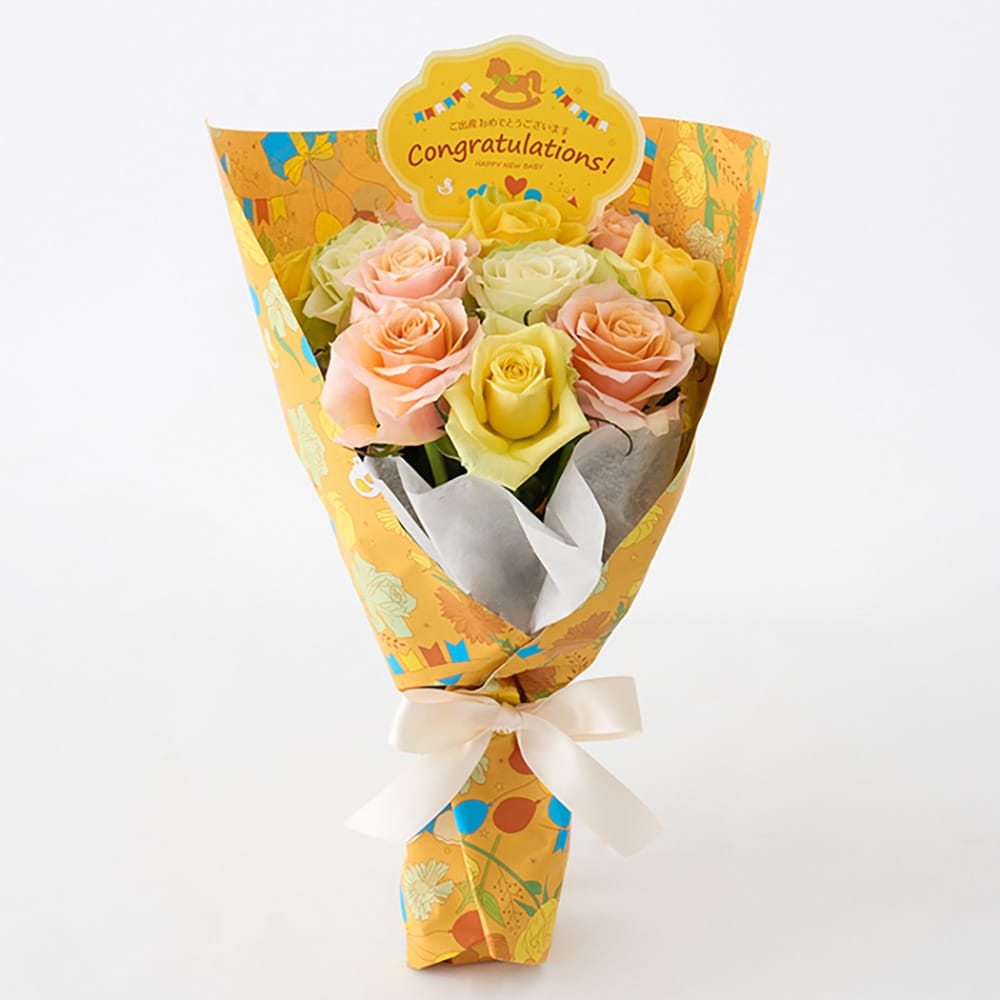Hoshi Farm Baby Rose Nico Passion 12 Stems
