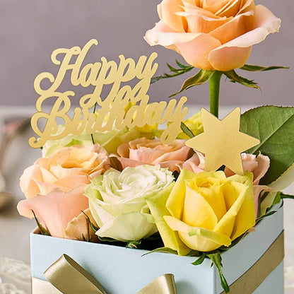 Hoshi Farm Cubic Birthday Roses M Passion