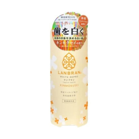 Sanwa Tsusho Medicinal Ranblan Whitening Toothpaste Kinmokusei Scent (100g)