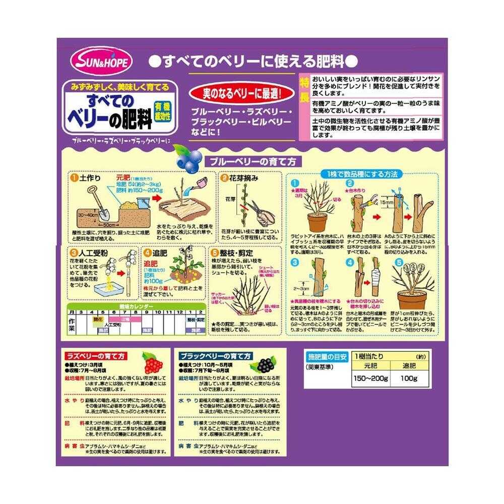 Sun and Hope All Berry Fertilizer 500g