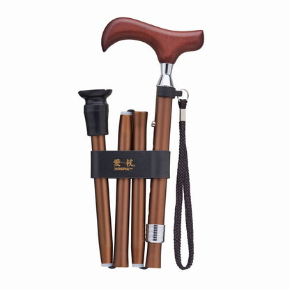 Slim Neck Folding Cane E-202B