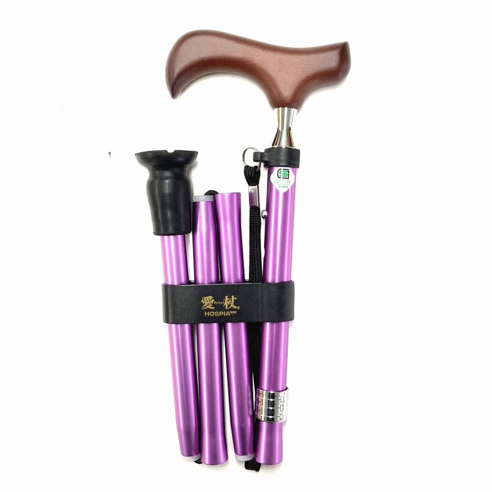 Slim Neck Folding Cane E-204B