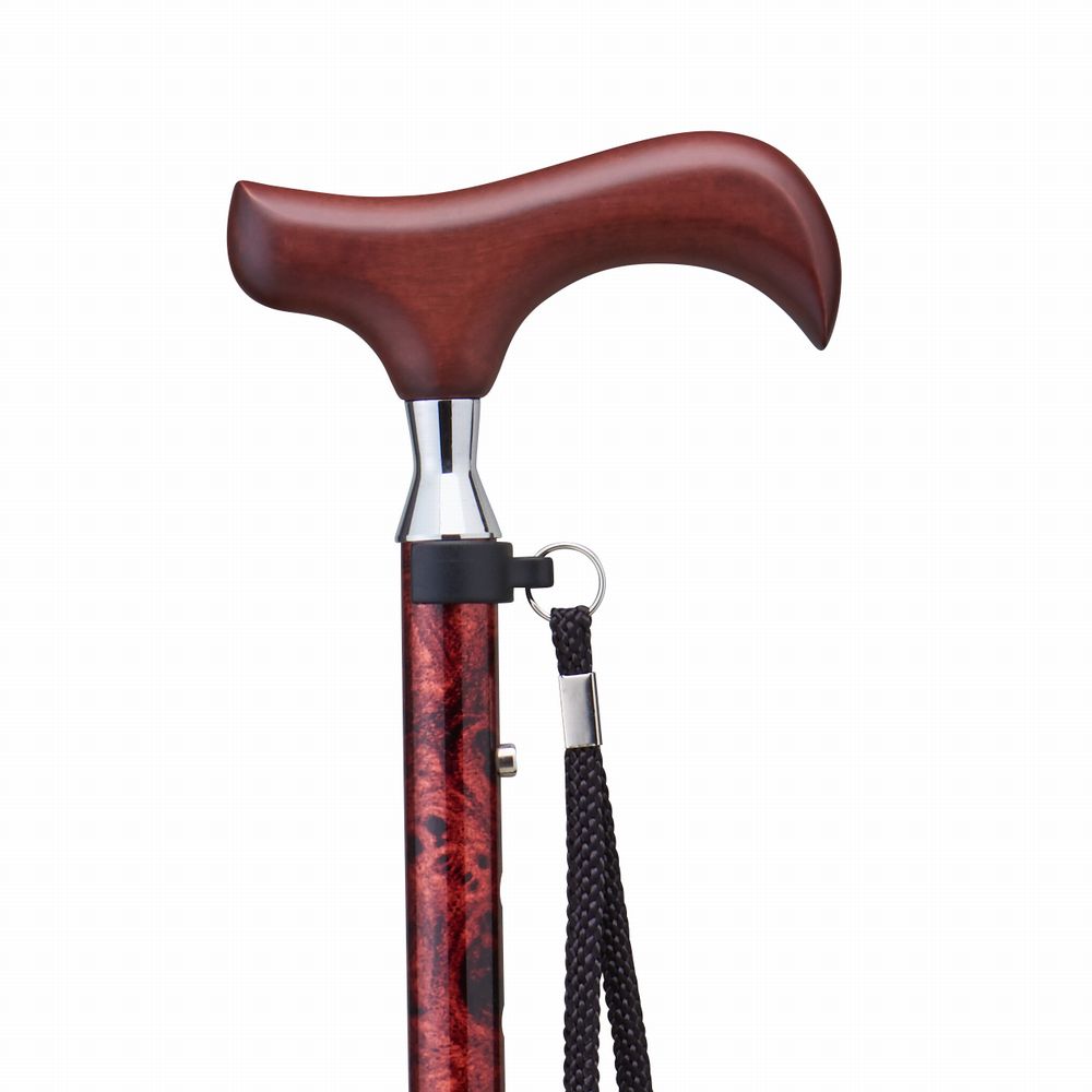 Aizō Slim Neck Folding Cane E-251B