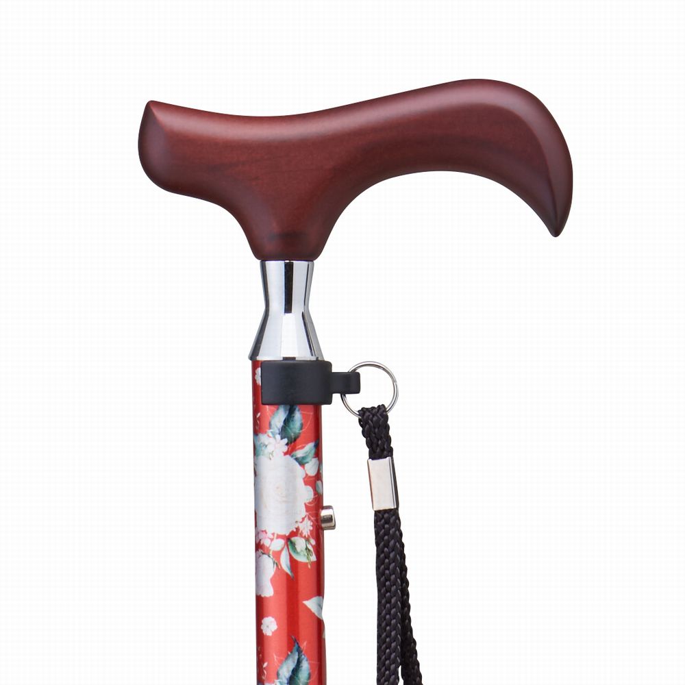 Aizō Slim Neck Folding Cane E-253B
