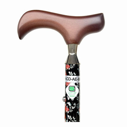 Aizō Slim Neck Folding Cane E-254B