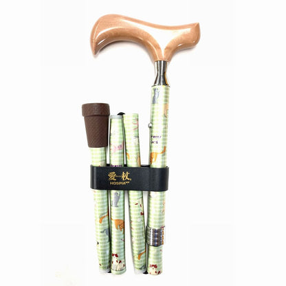 Pretty Cats Folding Cane AN-13