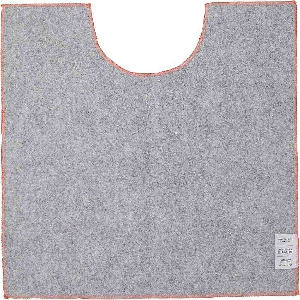 Fujie Marshmallow Toilet Mat Triangle Pink MM-103