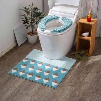 Tōei Marshmallow Toilet Mat Cosmic Green MM-202