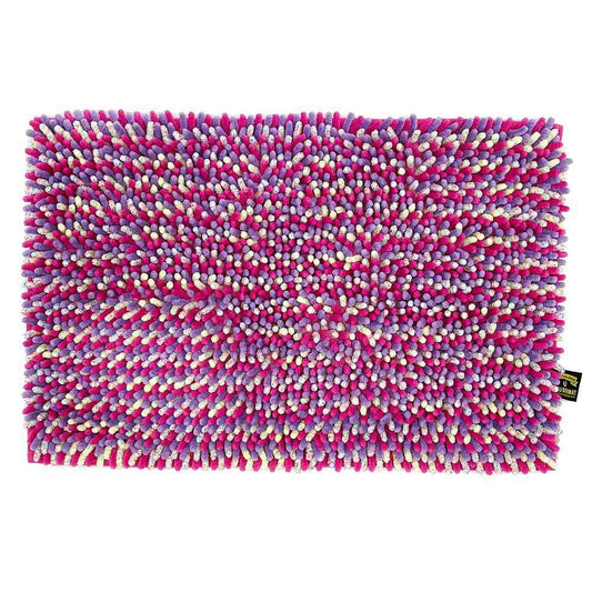 Fujie MOFU Bath Mat M 60×40cm Berry MF-001