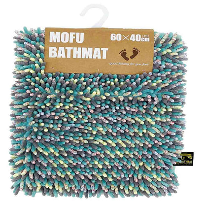 Fujie MOFU Bath Mat M 60×40cm Mint MF-003