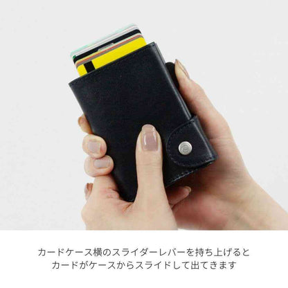 Tōei c-secure Card Case Holder Mini Wallet Montana Navy
