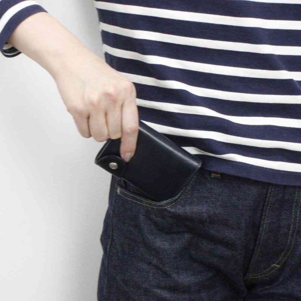 Tōei c-secure Card Case Holder Mini Wallet Chic Gray