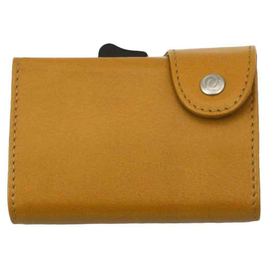 Tōei c-secure Card Case Holder Mini Wallet Solis Yellow