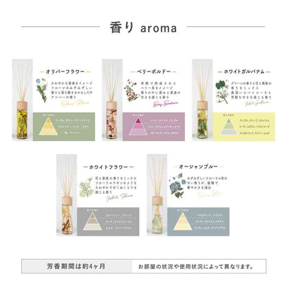 Fuji Ei B-nature Reed Diffuser Olive Flower BN-006 430ml