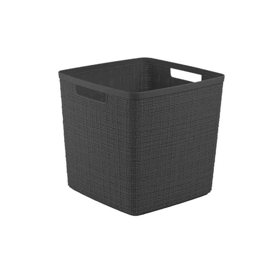 Tōei Jute Cube Basket 17L Gray