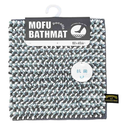 Fujie MOFU Bath Mat pocotto M 60×40cm Soda MF-009
