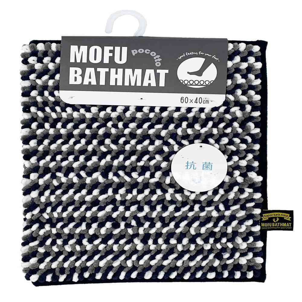 Fuji Ei MOFU Bath Mat pocotto M 60×40cm Blueberry MF-010
