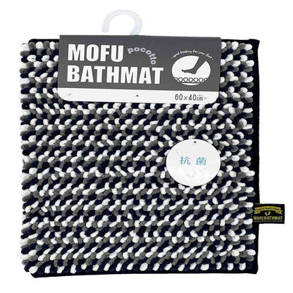 Fuji Ei MOFU Bath Mat pocotto M 60×40cm Blueberry MF-010