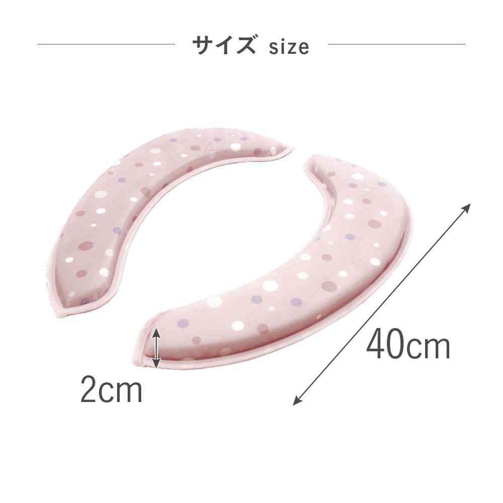 Tōei Whip Toilet Seat Cushion Lite Ice Pink WL-005