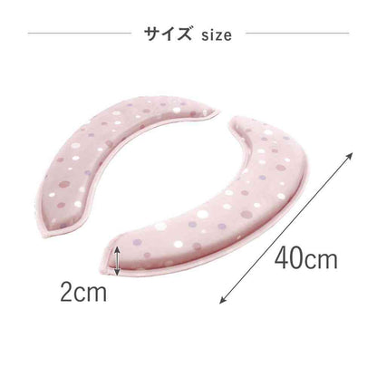 Tōei Whip Toilet Seat Cushion Lite Ice Pink WL-005