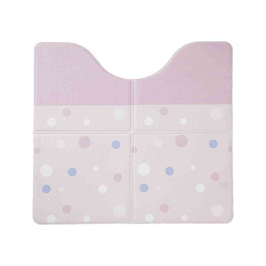 Tōei Whip Lite Foldable Toilet Mat Ice Pink WL-009
