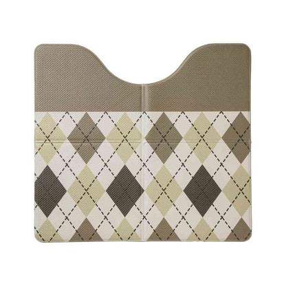 Fuji E Whip Lite Foldable Toilet Mat Cookie Brown WL-011
