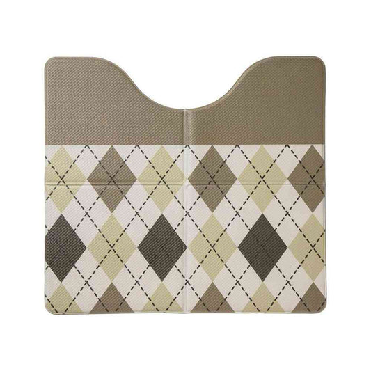 Fuji E Whip Lite Foldable Toilet Mat Cookie Brown WL-011
