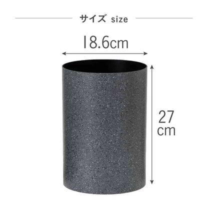 Fuji E dustper style Planter Cover L Stone Gray 6.8L