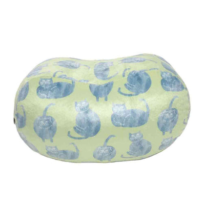 Toue Happy Motif Exercise Soft Seiza Cushion Cat with Key Tail