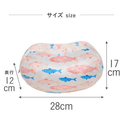 Toue Happy Motif Exercise Soft Seiza Cushion Fish