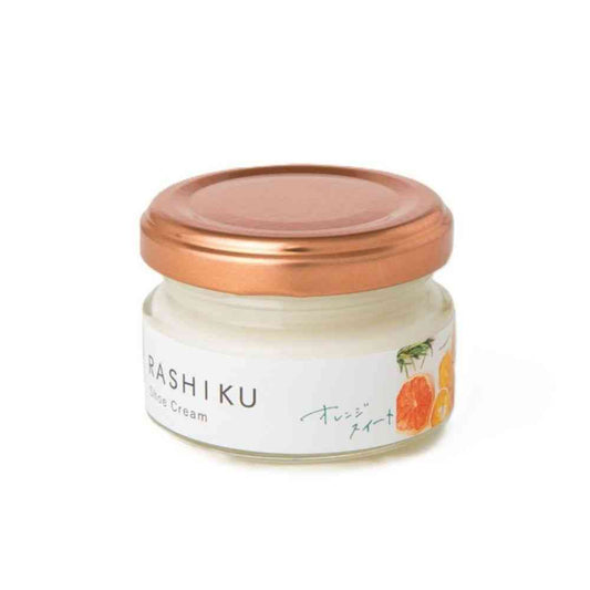 Fuji E RASHIKU Shoe Cream Orange Sweet Scent 40ml