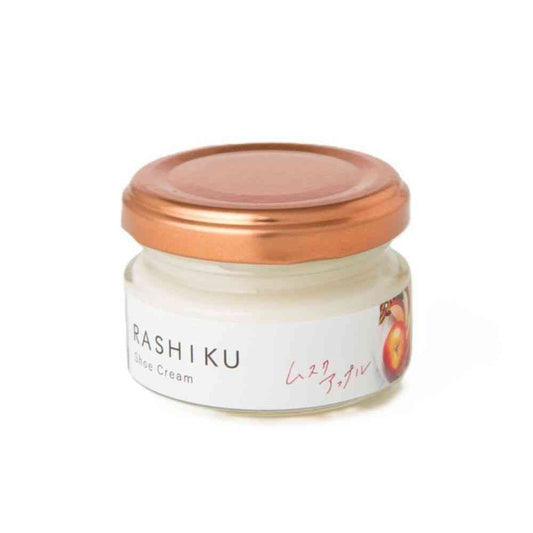 Fuji E RASHIKU Shoe Cream Musk Apple Scent 40ml