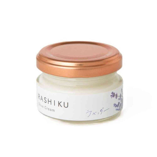 Fujie RASHIKU Shoe Cream Lavender Scent 40ml