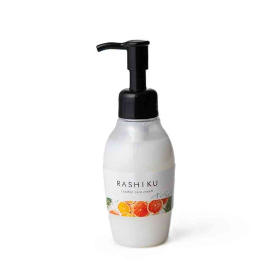 Fujie RASHIKU Leather Care Cream Sweet Orange Scent 120ml